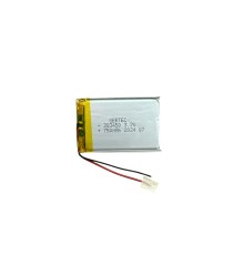 383450 3.7V 750 MAh Li-Polymer Pil Devreli/1.5A