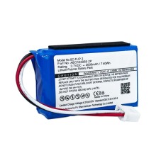 Flip 2 uyumlu 3.7v 2000 mah Soketli Batarya