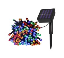 12m 100 Led RGB SOLAR MZ3-004