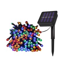 12m 100 Led RGB SOLAR MZ3-004