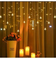 Yıldız 4 M 96 Led 19 Saçak 40-50-60 Cm Gün Işığı MZXX3-4