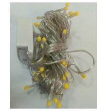 10 M 100 Led Damla Uçlu Led Işık Gün Işığı Şeffaf Kablo