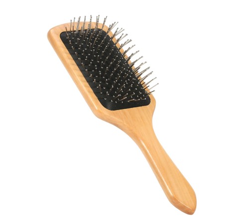 Çelik İğne Uçlu Bambu Tarak 21 Cm 12 li Paket