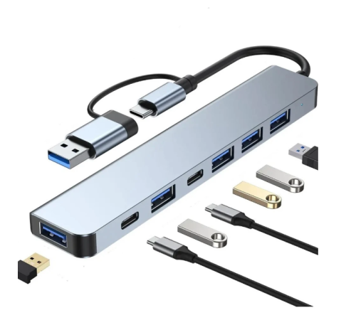 Byl 221 Support 7 İn 1 Type-C Usb Çevirici