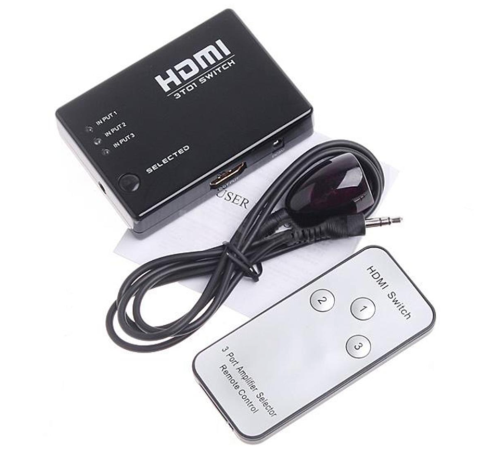 ZR272 301 Hdmı 3 Port Switch