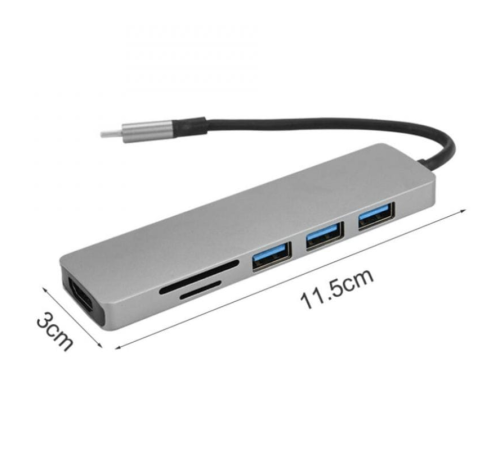 Airsky Hc74C 6 İn 1 Hdmı Çevirici