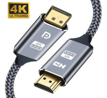 4K DP To HDMI Kablo 1.8 M ZR842