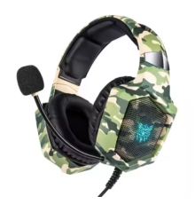 Yeşil K8 Kamuflaj Kulaklık