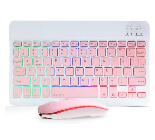 ZR955 Pembe Rgb Km Set