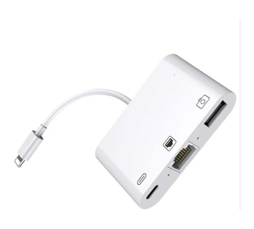 ZR461 Nk107 Lightning Çoklu Ethernet Adaptör