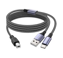 ZR361 Ads 501 Type-C 2 İn 1 Yazıcı Kablosu