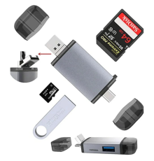 ZR428 T993A Type-C 3 İn 1 Card Reader