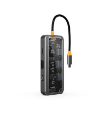 ZR663 Type-C 8 İn 1 Multı Functıonal Hub Statıon