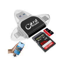 ZR670 Card Reader 4 İn 1 Otg