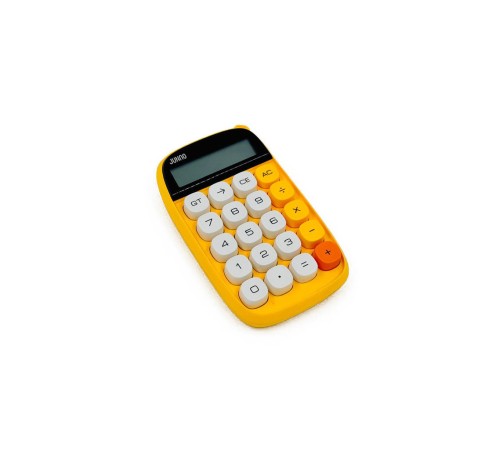 ZR734 Jn-660 Junno Sarı Hesap Makinesi