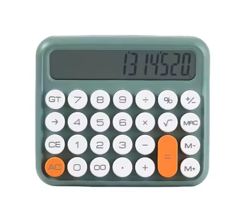 ZR741 Jn-800 Junno Yeşil Hesap Makinesi