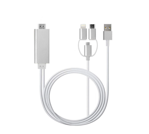 ZR778 L6-M3M Lightning Micro Type-C Hdtv Kablo
