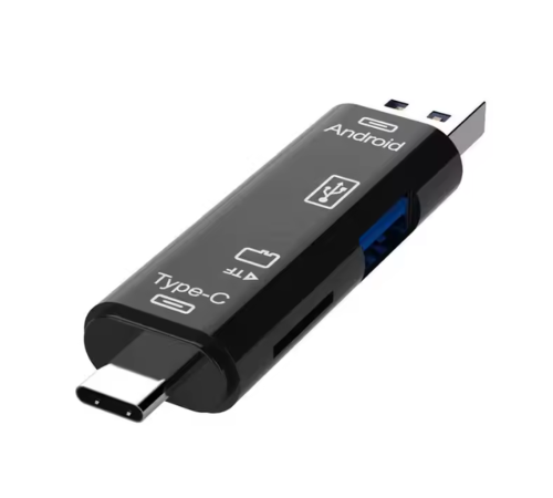 ZR824 Type-C 3 İn 1 Otg Smart Card Reader