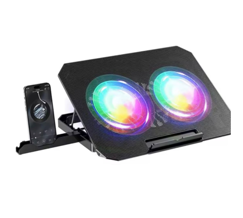 ZRn33 2 Fanlı Standlı Rgb Laptop Soğutucu