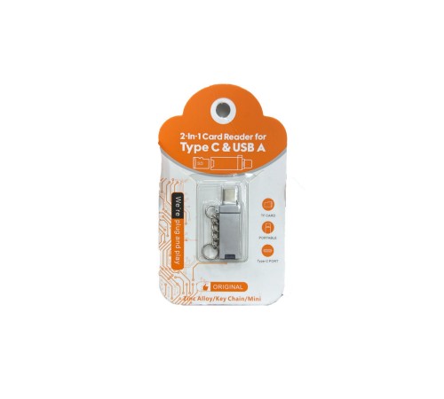 ZR967 Type-C Usb 2İn1 Card Reader