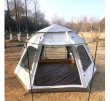 Tam Altıgen 8 - 10 Kişilik 280 x 280 x 160 Cm 210D OxFord Kumaş Çadır