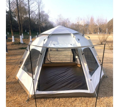 Tam Altıgen 8 - 10 Kişilik 280 x 280 x 160 Cm 210D OxFord Kumaş Çadır