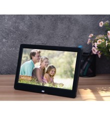 Dijital Fotoğraf Çerçevesi 10.2 inç Video+Mp3 Kumandalı