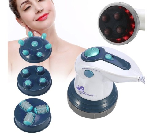 Selülit Giderici Masaj Aleti 4 Başlıklı