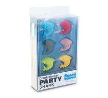 Silikon Köpek Baliği Kupa Belirteci