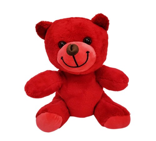 Sevimli Kırmızı Oyuncak Peluş Ayıcık