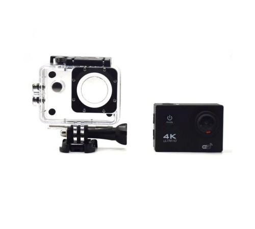 4K Ultra Hd Wifi Su Geçirmez Aksiyon Kamerası Siyah AC-01