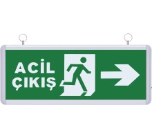 SG023 Çift Yönlü Acil Yönlendirme Armatürü