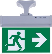 SG071-S1 Çift Yönlü Acil Yönlendirme Armatürü (Askı Aparatlı) Sağ-Sol