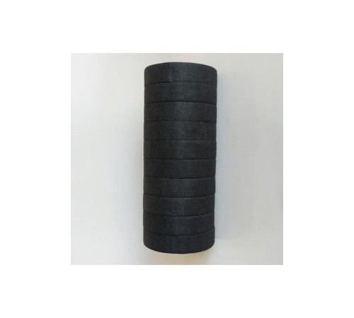 Coroplast 10 Adet Bez Bant Tüylü Yanmaz Kumaş Kablo Sarma Bantı 19mm 15mt