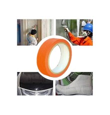 Renkli Maskeleme Kağıt Bant Boya Bandı 24mmx20mt Turuncu