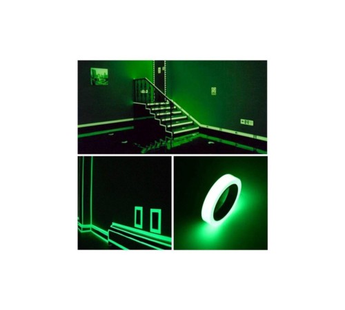 Fosforlu (fotolümen) Şerit Bant Folyo-lümen Folyo 5cm X 10m