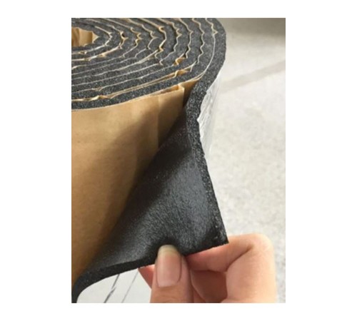 Araç Oto Ses Isı Yalıtım Bandı Folyolu Kauçuk Sünger 15cmx10metre 6mm Yapışkanlı