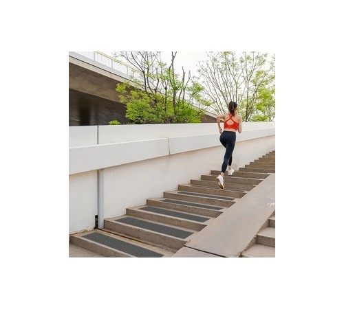 5 Adet Merdiven Ve Zemin Kaydırmaz Kaymaz Bant 50mm X 25mt Siyah