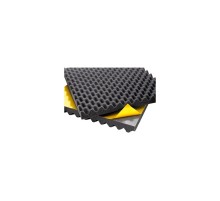 Yanmaz Akustik Yumurta Süngeri Kendinden Yapışkanlı 50 Mm 60 Dns 100x100