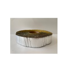 Alüminyum Kaplı 3mm Kauçuk Sünger Bant Isı Ses Titreşim Kesici Bant 50mmx10mt