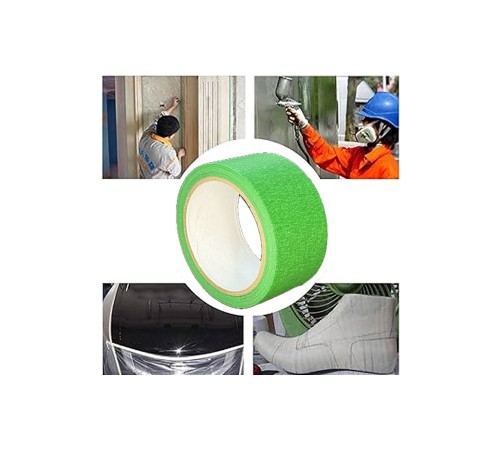 Renkli Maskeleme Kağıt Bant Boya Bandı 50mmx20mt Yeşil