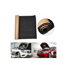 Oto Araç Karavan Ev Kaput Ses Yalıtım Süngeri Yapışkanlı Alev Almaz 9mm 100x150cm