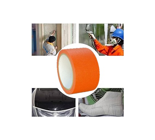 Renkli Maskeleme Kağıt Bant Boya Bandı 50mmx20mt Turuncu