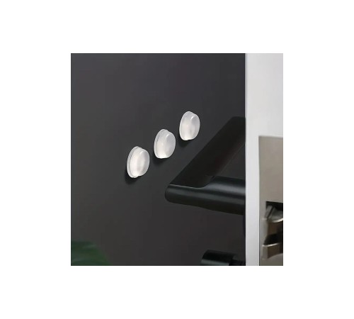 Mobilya Dolap Kapağı Ses Önleyici Cam Kesme Tahtası Ayağı Şeffaf Yapışkanlı Stoper Ayak 14 Adet