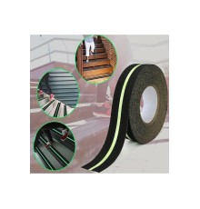 Fosforlu Kaydırmaz Bant 50mmx25mt Yeşil Fosforlu Merdiven Bandı 50mm Fotolümenli