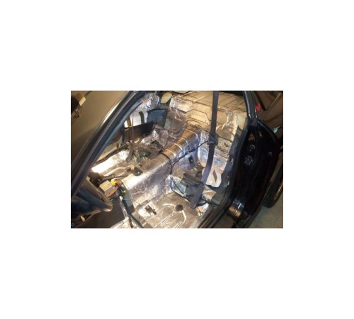 Alüminyum Folyolu Kendinden Yapışkanlı 6mm 100x100 Oto Ses Ve Isı Yalıtım Malzemesi