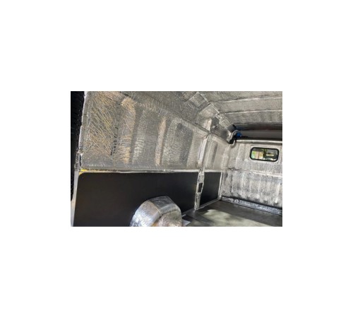 Araç Karavan İzolasyonu Alüminyum Folyolu Kauçuk 9mm 100cmx20Mt (20M2) Yapışkanlı Kauçuk