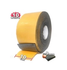 Araç Oto Ses Isı Yalıtım 10cm x 10mt 9mm Yapışkanlı Kauçuk Izolasyon Malzemesi Yalıtım Bandı