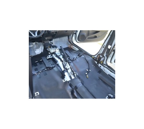 Araç Oto Kaput Kapı Taban Davlumbaz Ses Yalıtım Malzemesi 9mm Kauçuk 50cmx100cm 10adet