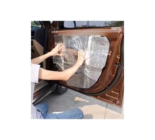 Araç Oto Ses Isı Yalıtım Bandı Folyolu Kauçuk Sünger 15cmx10metre 6mm Yapışkanlı